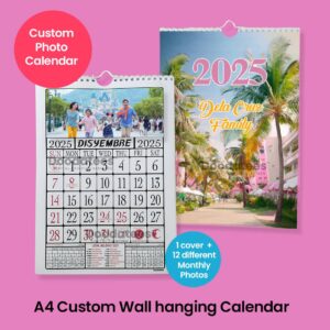 Customized Portrait Calendar