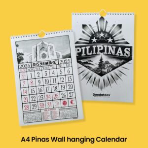 Illustrated Pinas Calendar A4