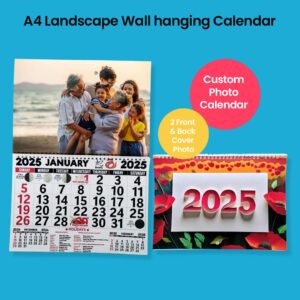 Customized Landscape Calendar